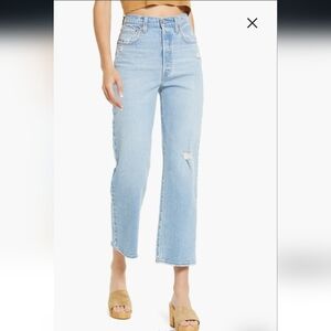 Levi's Ribcage Straight Ankle Jeans, 24x27
